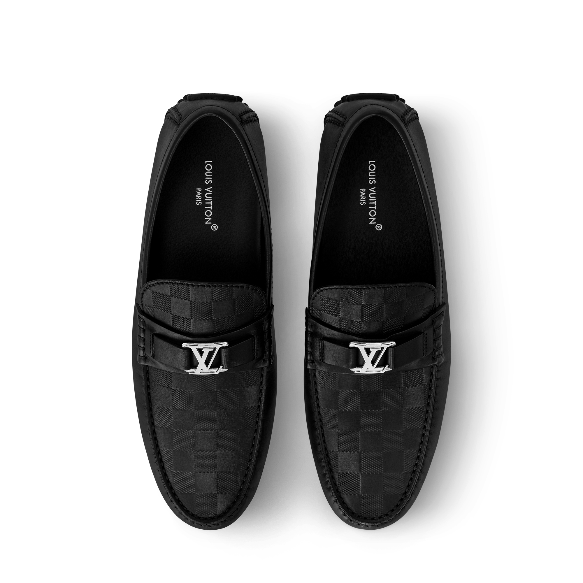 LOUIS VUITTON ブラック モカシン Hockenheim Moccasin - Shoes | LOUIS VUITTON